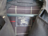 Women's Navy Burberry's Plaid Lined Trench Coat Sz 10 Long - thumbnail 3 of 14
