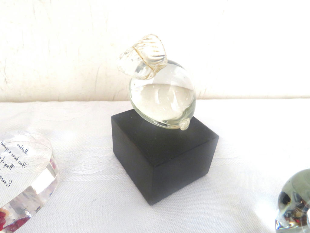 Lot of Glass Decor Mini Animals Heart Fruit - image 4 of 9