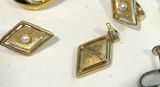 Costume Jewelry Earrings 1928 Monet with Pendant - thumbnail 4 of 10