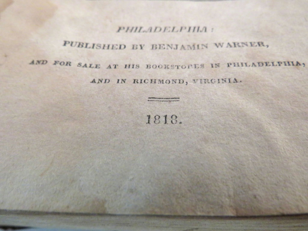 Leatherbound Antique 1818 Abridgement of Ainsworth’s Dictionary - image 5 of 9