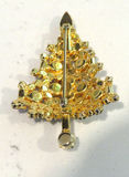 2 Vintage Christmas Pins Tree Marked Warner - thumbnail 4 of 5