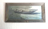 Andrew Wyeth Spindrift Boat Print Framed with Barn Wood - thumbnail 2 of 6
