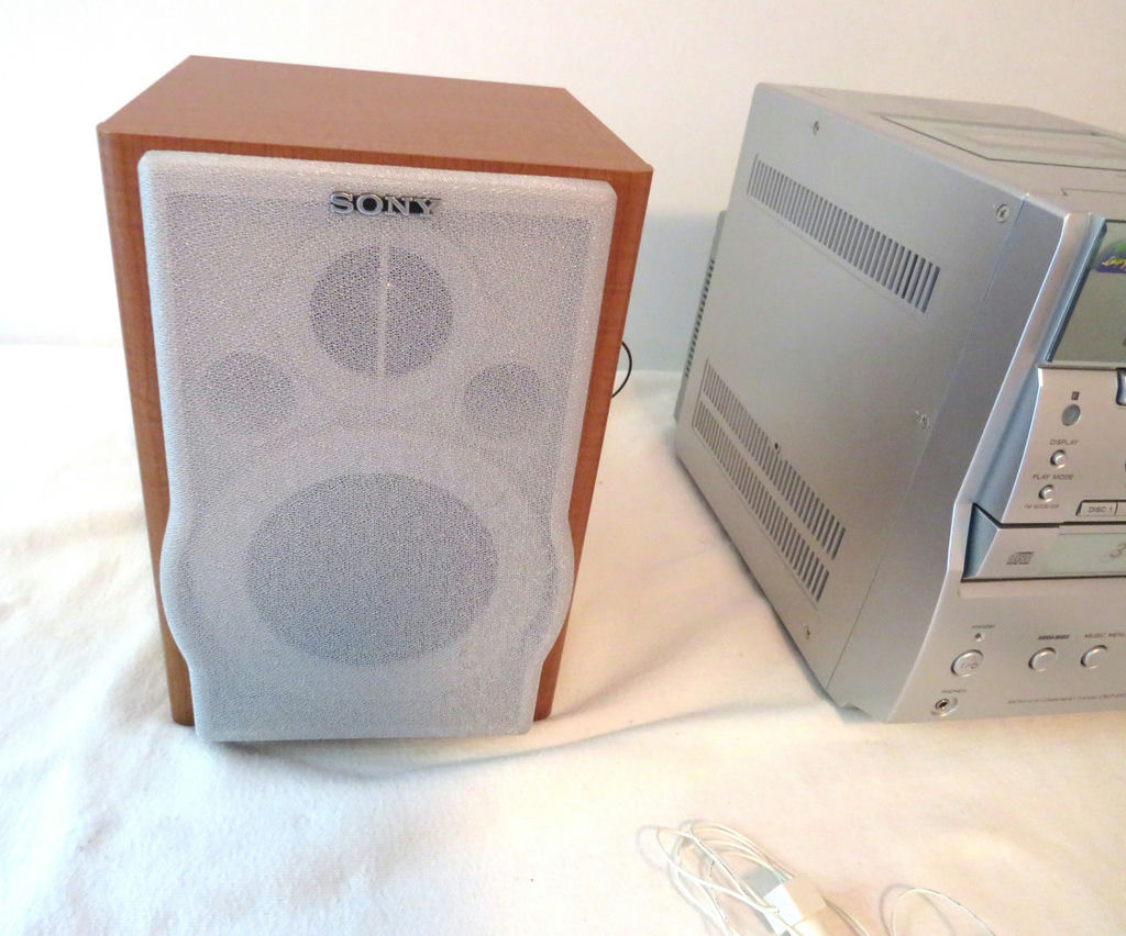 Sony CMP Cassette, CD & Tuner Stereo System - image 6 of 8
