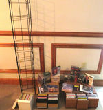 Giant Lot of CDs with CD Rack And Holders - thumbnail 1 of 10