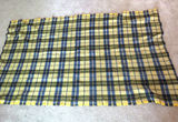 Vintage Green and Blue Plaid Wool Throw Blanket - thumbnail 3 of 4