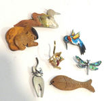 Variety of Pins Brooches Some Sterling Silver Mexico - thumbnail 4 of 7