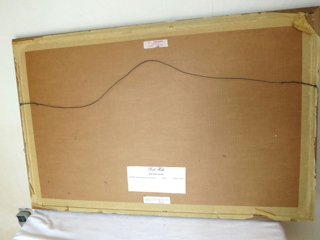 LTD Ed Guy Grey-Smith Abstract "Pink Hill" lithographic poster  - image 3 of 4