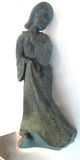 Asian Decor Geisha Statue Fan Ying Yang Wood Box - thumbnail 6 of 8