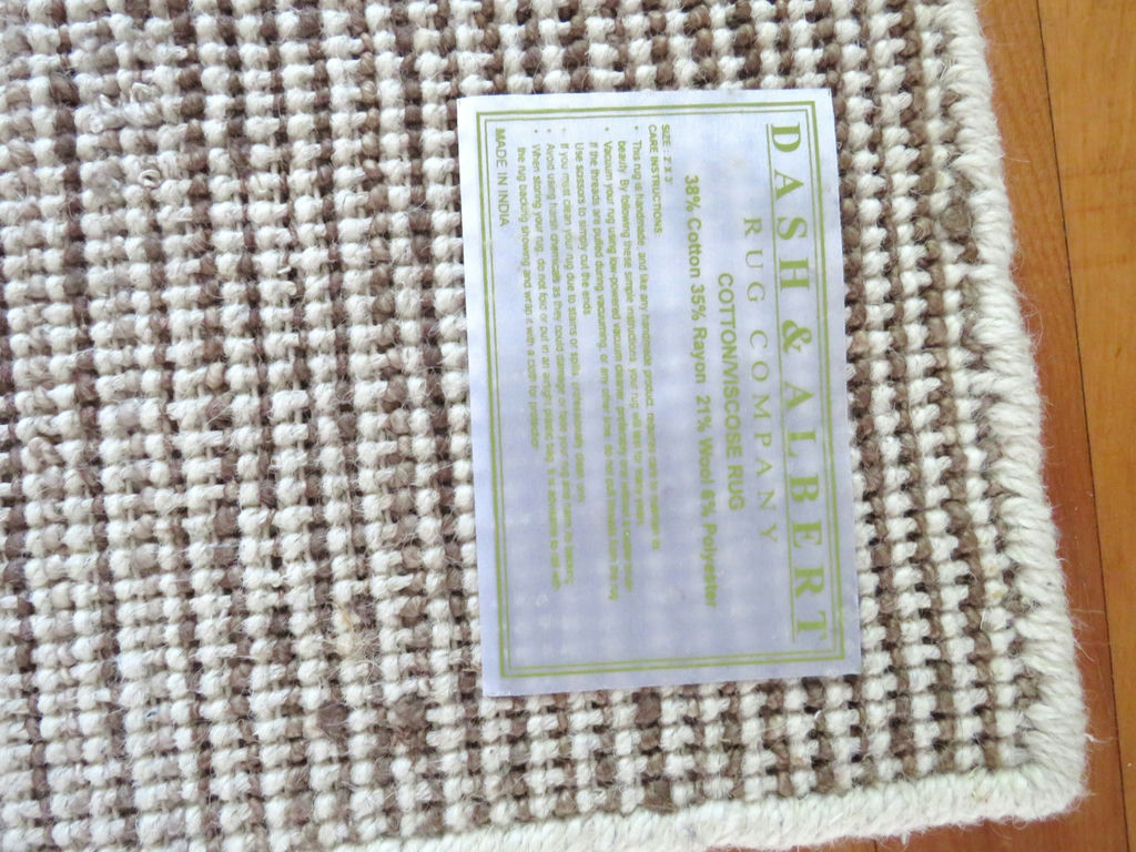 Beige Dash and Albert Small Rug 2’ x 3’ - image 5 of 5