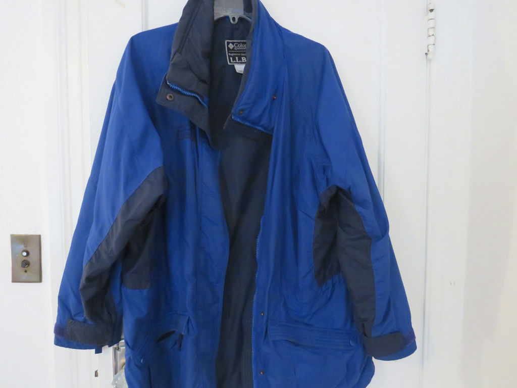 Women's Columbia for LL Bean Blue Extra Large Windbreaker - image 1 of 5