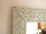 White Painted Shabby Chic Square Mirror - thumbnail 2 of 4