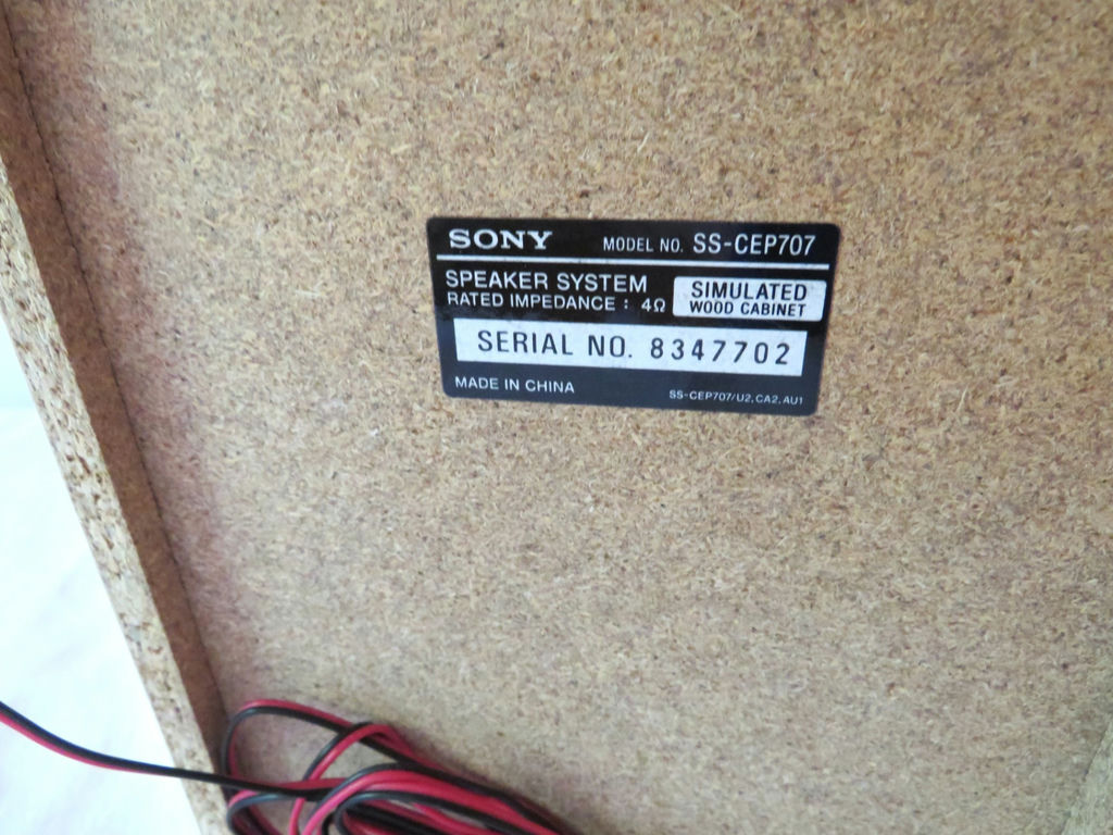 Sony CMP Cassette, CD & Tuner Stereo System - image 7 of 8