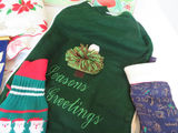 Grouping of Christmas Linens Tablecloth Placemats - thumbnail 3 of 9