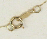 Elka 14k Gold Soldered Chain with 14k Heart Pendant - thumbnail 7 of 8