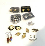 Costume Jewelry Earrings 1928 Monet with Pendant - thumbnail 1 of 10