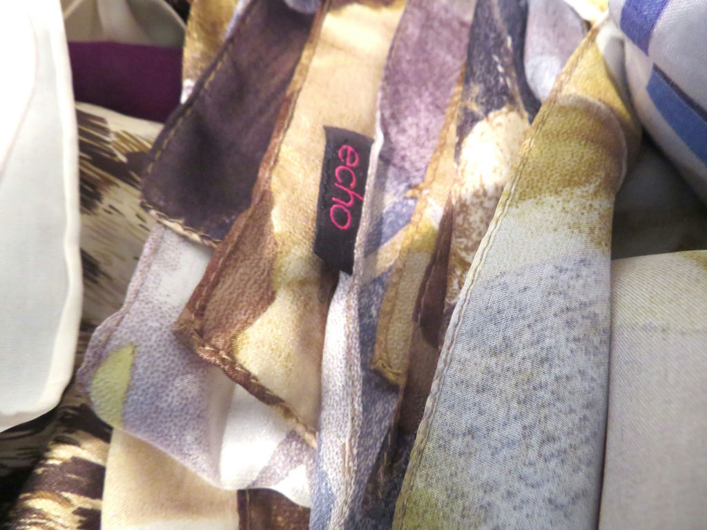 Huge Lot of Women's Scarves Some Designer - image 12 of 13