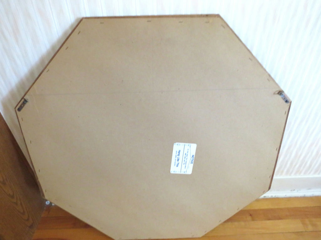 Rattan Octagon Wall Mirror - image 4 of 5