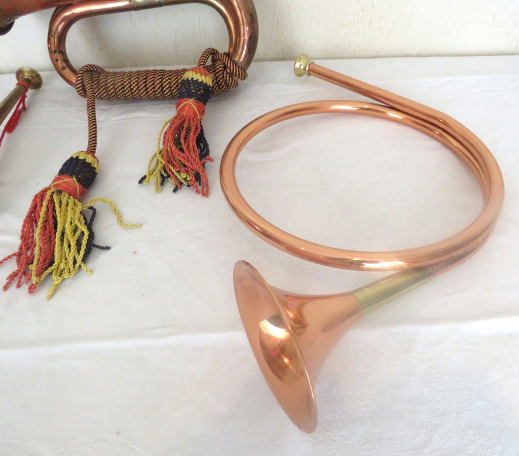 Copper and Brass Decorative Instruments - image 3 of 3