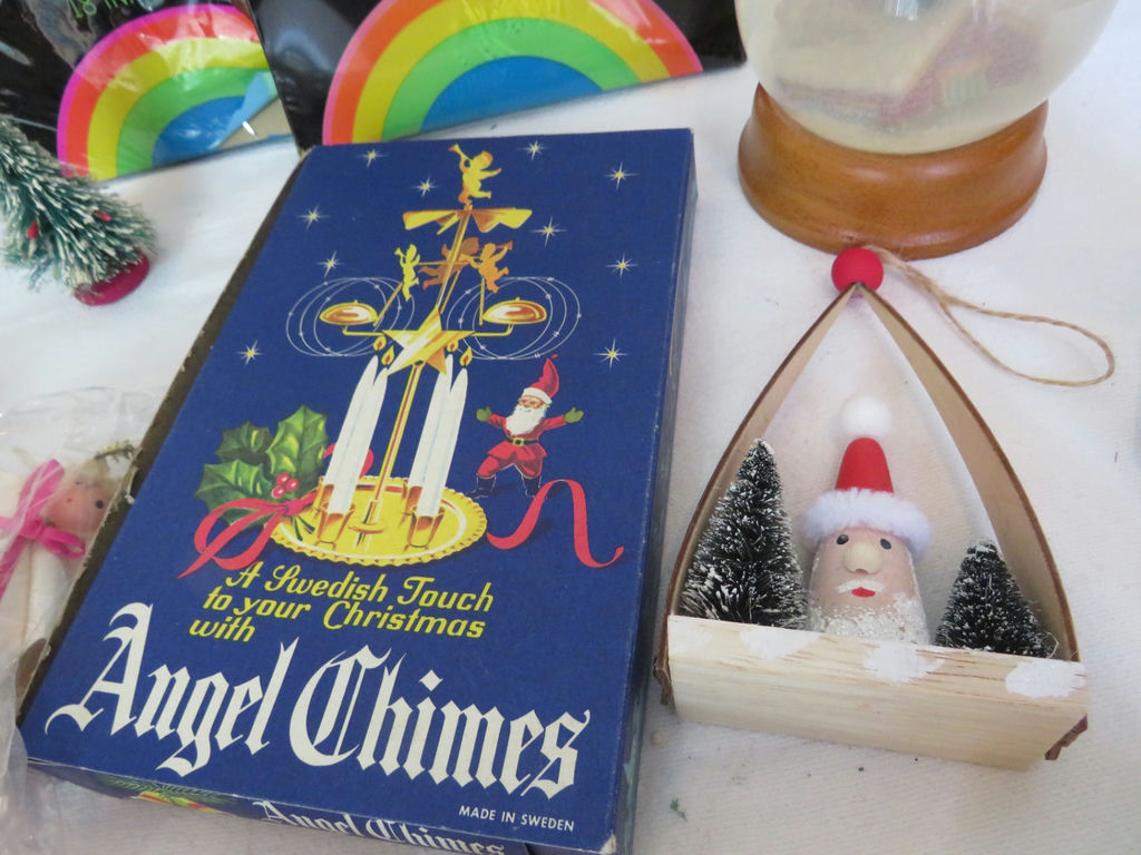 Huge Lot Christmas Decor Icicles Snow Globes Candles - image 15 of 20