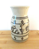 Cornish Hill Goji Milner Rabbit Pottery Vase - thumbnail 4 of 4