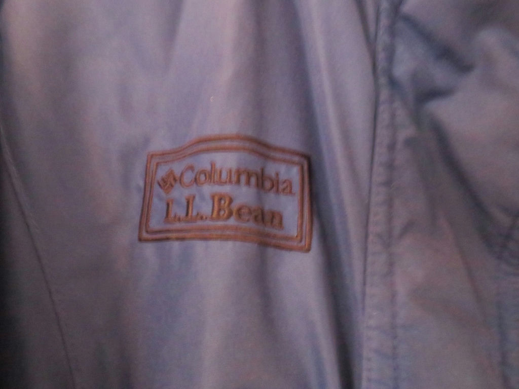 Women's Columbia for LL Bean Blue Extra Large Windbreaker - image 5 of 5
