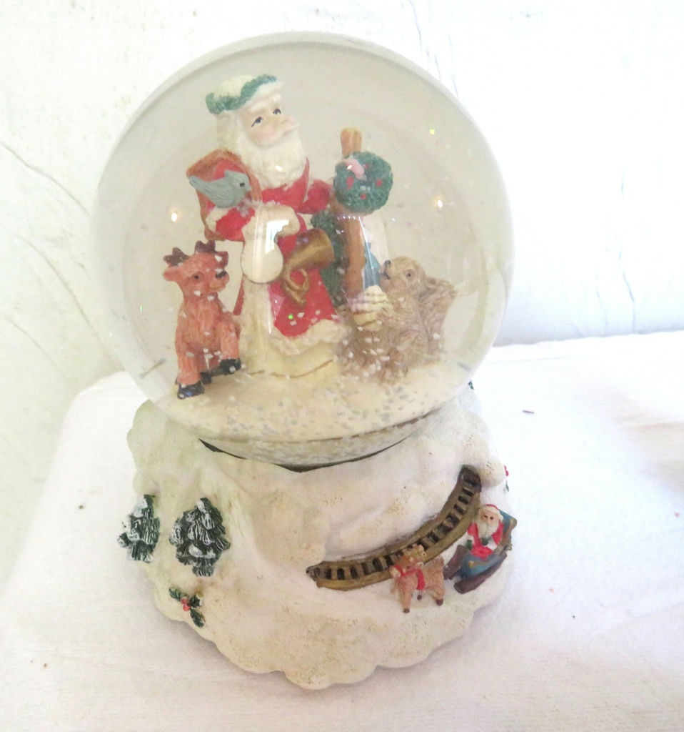 Huge Lot Christmas Decor Icicles Snow Globes Candles - image 16 of 20
