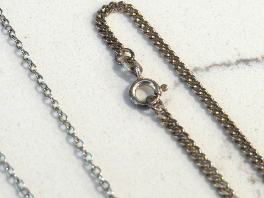 Ladies Choker Necklaces some Sterling Silver - image 8 of 9