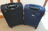 2 Samsonite Medium Black & Navy Carry On Suitcases - thumbnail 6 of 7