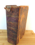 Leatherbound Antique 1818 Abridgement of Ainsworth’s Dictionary - thumbnail 1 of 9