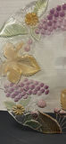 Decorative Glass Serving Tray and Floral Glass Plate - thumbnail 9 of 12