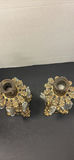 Decorative Plate with Brass Candle Holders - thumbnail 8 of 13