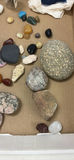 Polished Stones, Rocks, and Blue Agate Slice - thumbnail 7 of 9