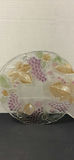 Decorative Glass Serving Tray and Floral Glass Plate - thumbnail 11 of 12