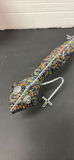 Decorative Glassware and Beaded Lizard Sculpture - thumbnail 2 of 7
