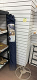 Navy Market Umbrella with Base - thumbnail 1 of 6