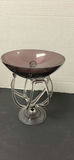 Decorative Glassware and Beaded Lizard Sculpture - thumbnail 4 of 7