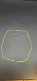 Gold Chain Necklace and Decorative Pin - thumbnail 1 of 10