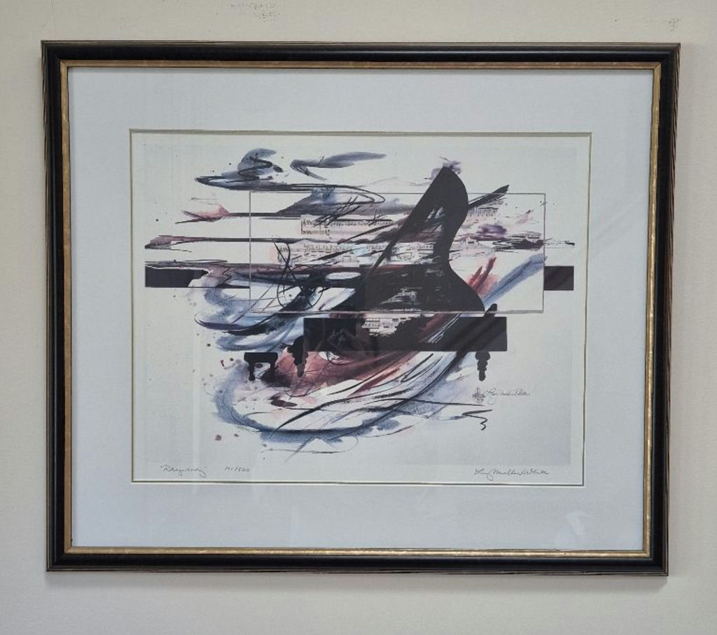 Framed Lucy Mueller White Limited Edition Print 'Rhapsody'-Signed 191/500 - image 2 of 4