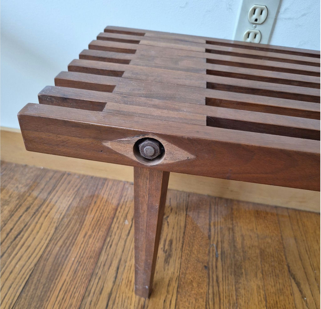 Two Mid Century Benches - image 6 of 7