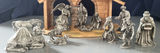 Hudson Fine Pewter Nativity Scene with Stable - thumbnail 2 of 3