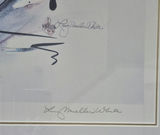 Framed Lucy Mueller White Limited Edition Print 'Rhapsody'-Signed 191/500 - thumbnail 3 of 4