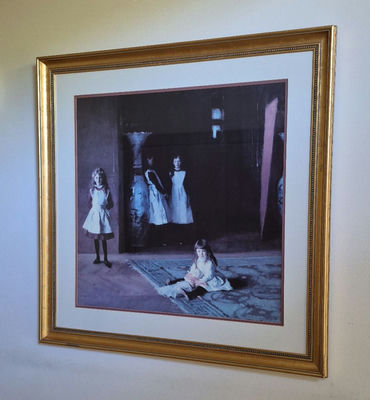 Large Framed Art Print – “Daughters of Edward Darley Boit” After John Singer Sargent - Image 1 of 3