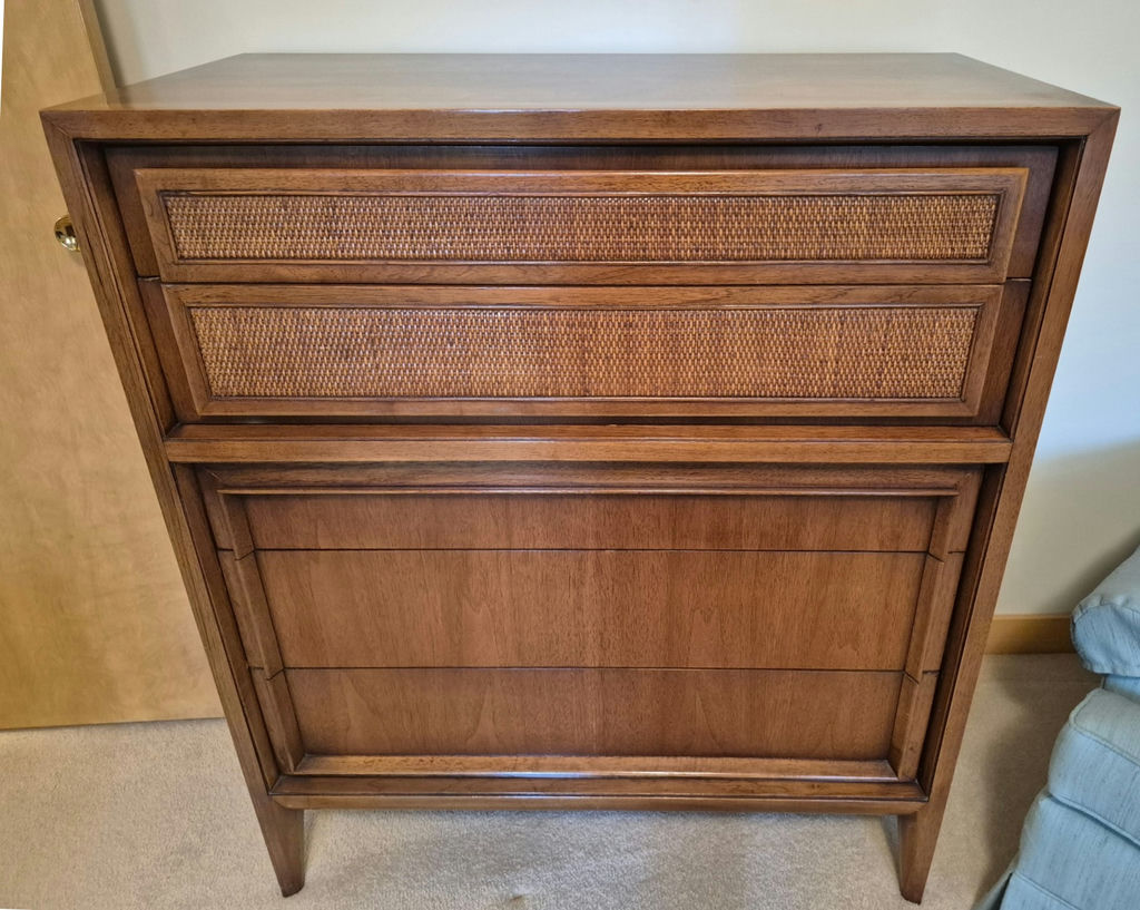 Century Furniture Mid Century Style Bedroom Set - Solid Wood, High Quality - image 2 of 15