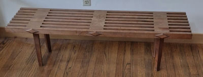 Two Mid Century Benches - Image 1 of 7