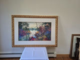 “The Cove in Garments” – Bold Watercolor Painting by Diane Anderson with COA - thumbnail 2 of 6