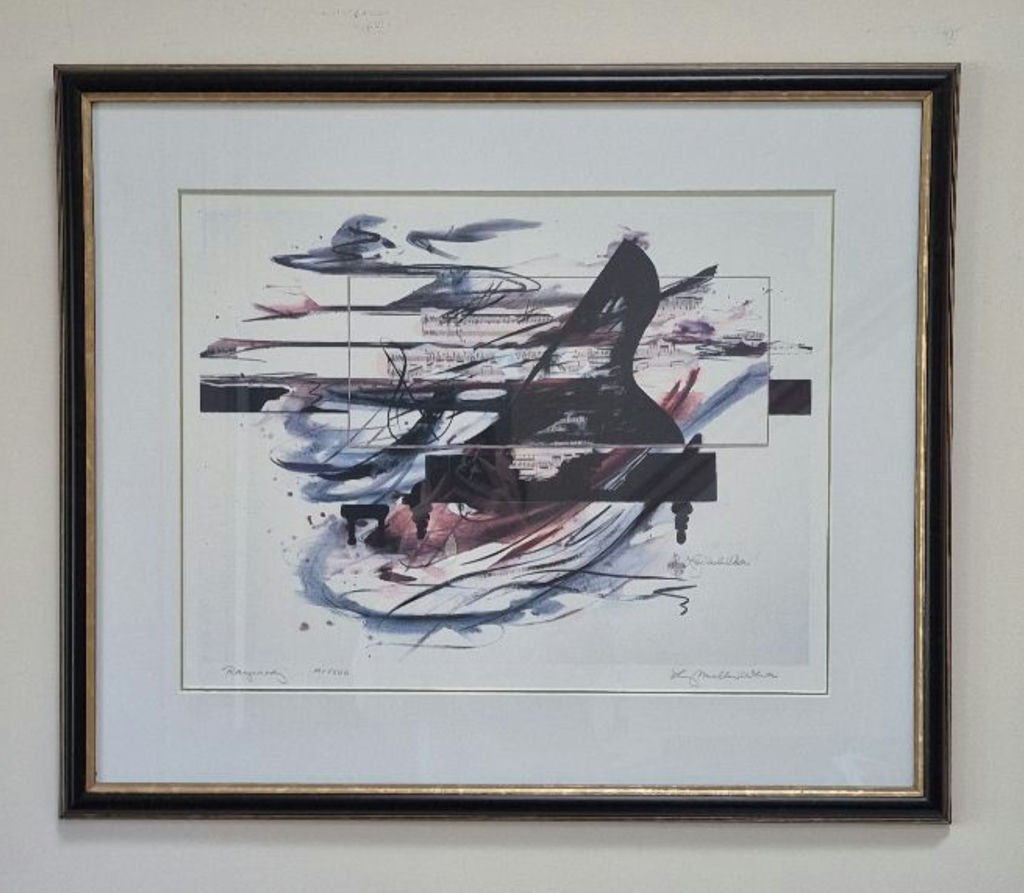 Framed Lucy Mueller White Limited Edition Print 'Rhapsody'-Signed 191/500 - image 1 of 4