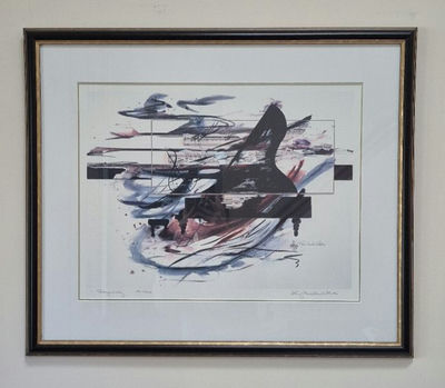 Framed Lucy Mueller White Limited Edition Print 'Rhapsody'-Signed 191/500 - Image 1 of 4