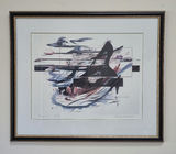 Framed Lucy Mueller White Limited Edition Print 'Rhapsody'-Signed 191/500 - thumbnail 1 of 4