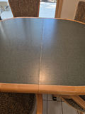 Oval kitchen table with 5 chairs - thumbnail 3 of 4