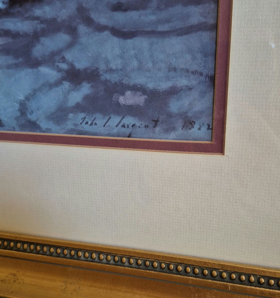 Large Framed Art Print – “Daughters of Edward Darley Boit” After John Singer Sargent - image 3 of 3